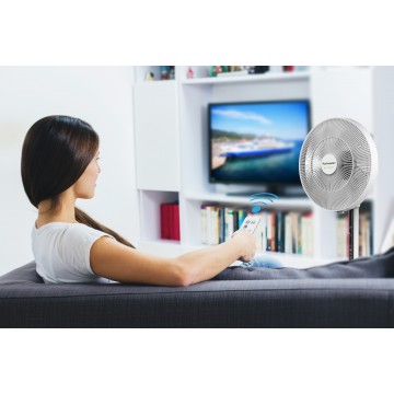 Rohnson R-8650 Ανεμιστήρας Ορθοστάτης 33W Διαμέτρου 35.5cm με Τηλεχειριστήριο